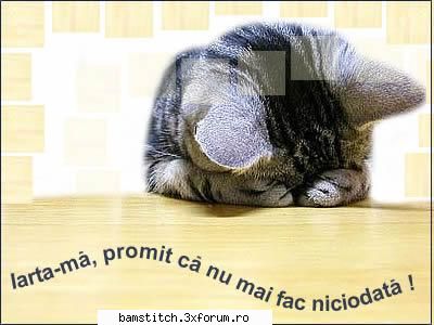 Pe raspunderea ta :-) - da defapt am varaiante unde sa il fac...si unde - Spovedeste-te la bamstitch
